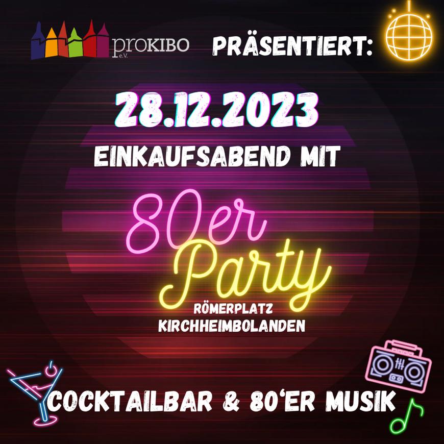 2023-12-28 80er Party Römerplatz in Kirchheimbolanden
