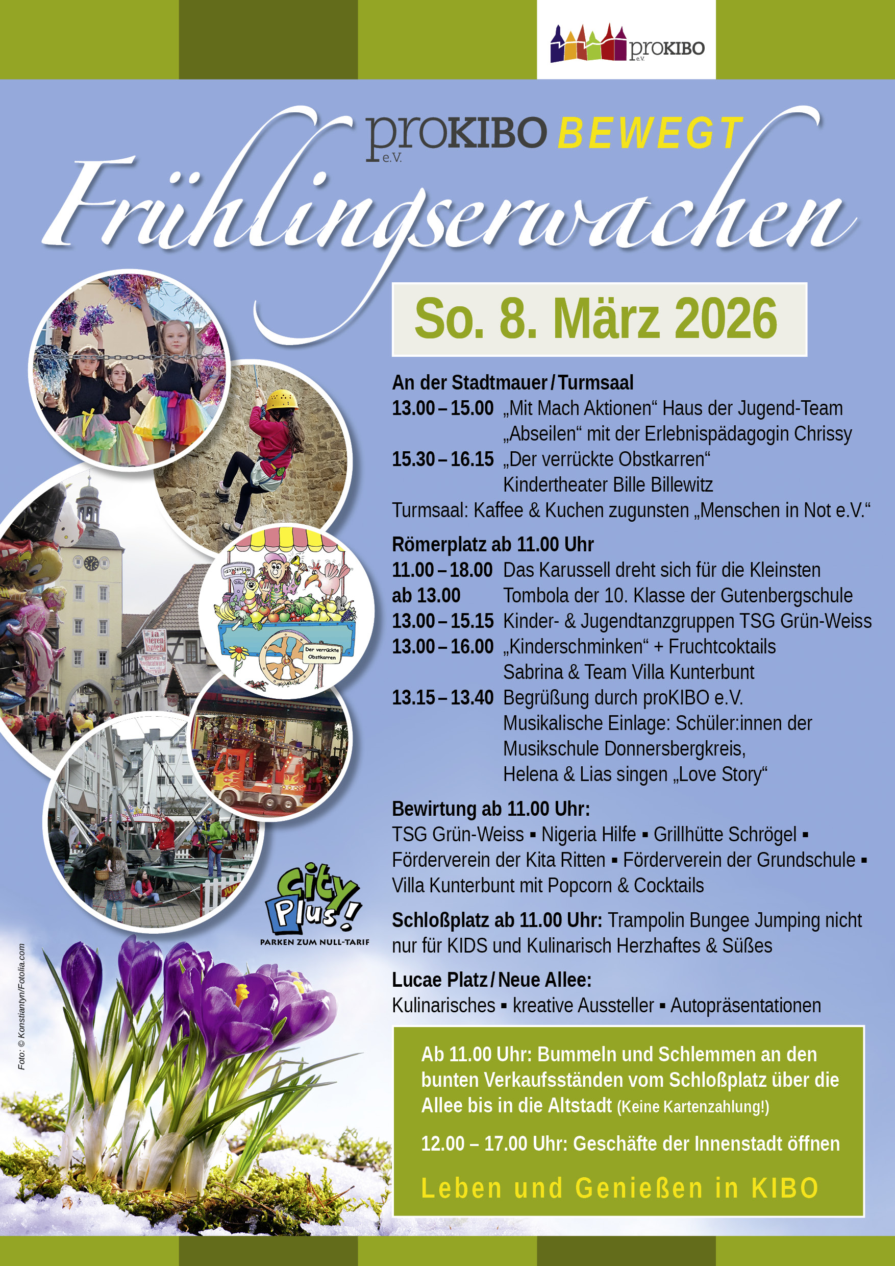 Frühlingserwachen in Kirchheimbolanden am 08.03.2026 präsentiert von proKIBO