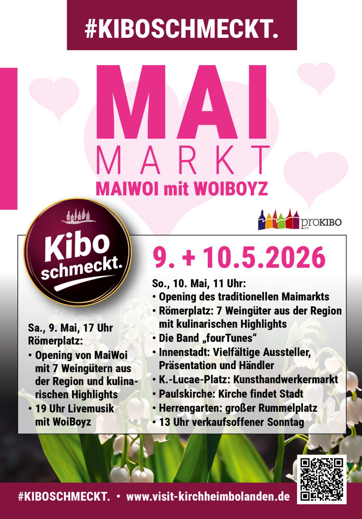 Maimarkt in Kirchheimbolanden am 10.05.2026